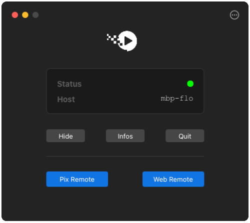 Pix Playback server application